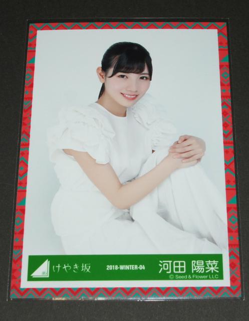 けやき坂46(日向坂46) 生写真1枚 河田陽菜 2018-WINTER < タレントグッズ  けやき坂46(日向坂46) 生写真1枚 河田陽菜 2018-WINTER  < タレントグッズの