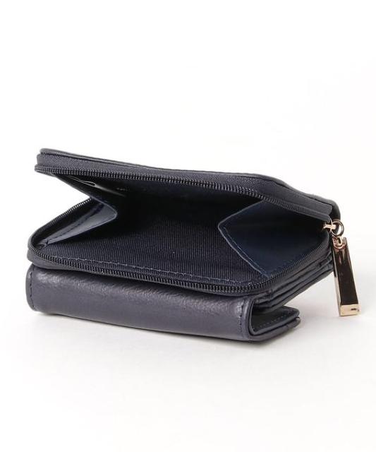 フェイクレザーウォレット●ミニ財布●ベージュ < 女性ファッション  フェイクレザーウォレット●ミニ財布●ベージュ < 女性ファッションの