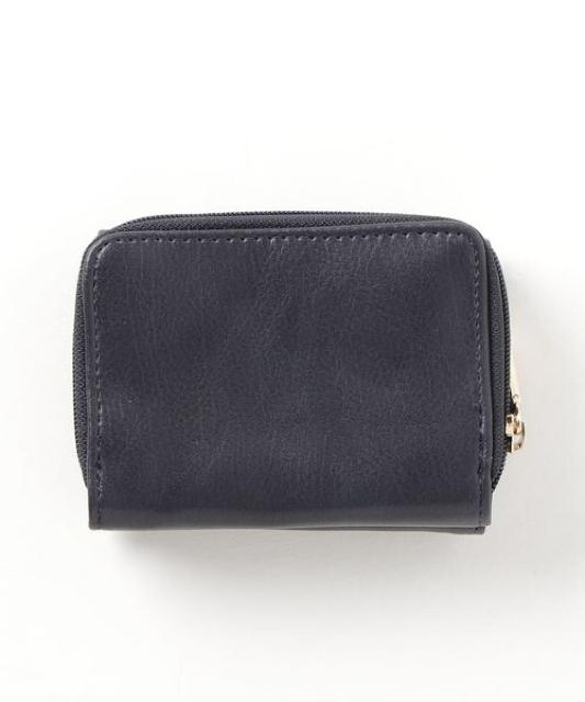 フェイクレザーウォレット●ミニ財布●ベージュ < 女性ファッション  フェイクレザーウォレット●ミニ財布●ベージュ < 女性ファッションの