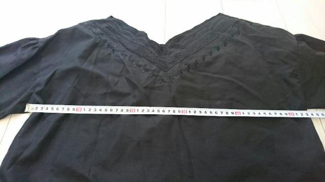 値下げ スリーブ袖 トップス ブラック サイズM < 女性ファッション  値下げ スリーブ袖 トップス ブラック サイズM < 女性ファッションの