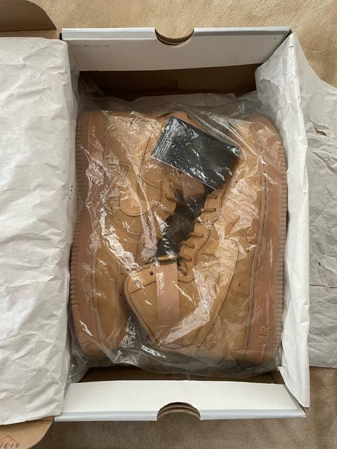 新品 限定 ナイキ エアフォース ワン ハイ 07 LV8 フラックス/フラックス-アウトドア グリーン(806403-200) < ブランド  新品 限定 ナイキ エアフォース ワン ハイ 07 LV8 フラックス/フラックス-アウトドア グリーン(806403-200) < ブランドの
