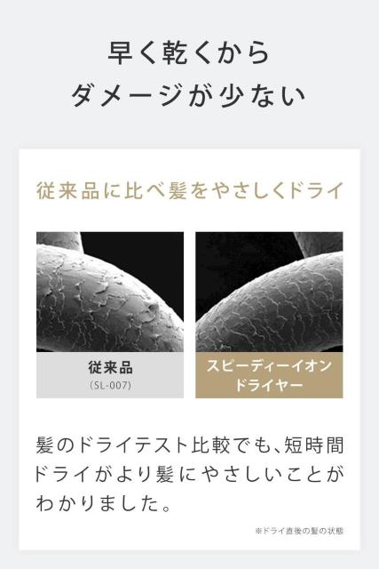 サロニア スピーディーイオンドライヤー ヘアドライヤー 大風量 速乾 マイナスイオン コンパクト < 家電/AV  サロニア スピーディーイオンドライヤー ヘアドライヤー 大風量 速乾 マイナスイオン コンパクト < 家電/AVの