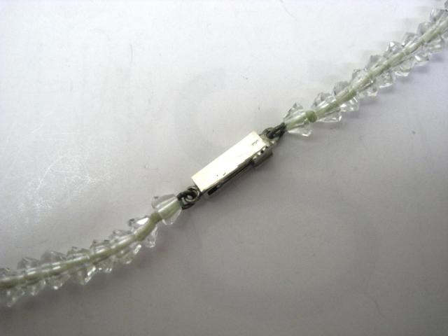 極美品 シルバークラスプ 水晶クオーツ ネックレス グラデーション約4〜10mm < 女性アクセサリー/時計  極美品 シルバークラスプ 水晶クオーツ ネックレス グラデーション約4〜10mm < 女性アクセサリー/時計の