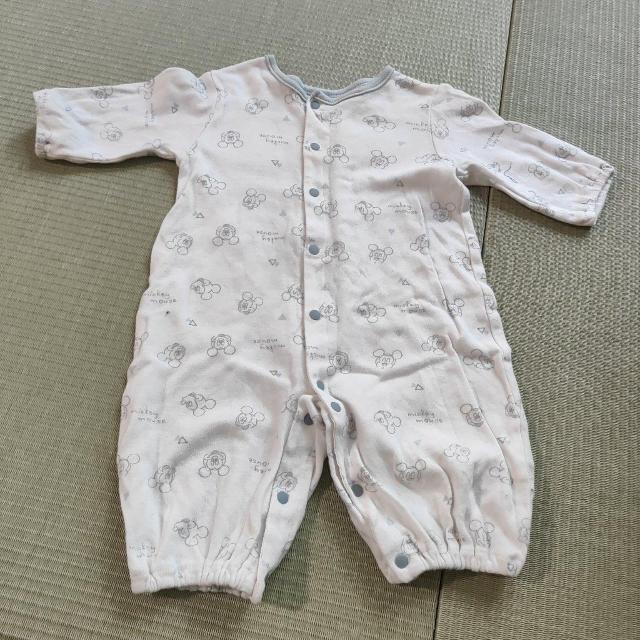 ミッキーマウスロンパース 50〜 < キッズ/ベビー ミッキーマウスロンパース 50〜 < キッズ/ベビーの