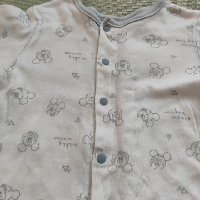 ミッキーマウスロンパース 50〜 < キッズ/ベビー ミッキーマウスロンパース 50〜 < キッズ/ベビーの