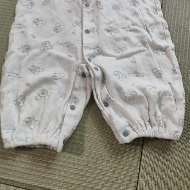 ミッキーマウスロンパース 50〜 < キッズ/ベビー ミッキーマウスロンパース 50〜 < キッズ/ベビーの