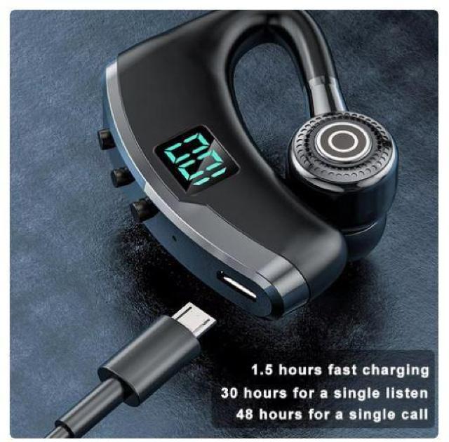 V9PRO Bluetooth ワイヤレスヘッドセット 片耳 イヤホン スポーツ ノイズキャンセリング ハンズフリ LED 110 < 家電/AV V9PRO Bluetooth ワイヤレスヘッドセット 片耳 イヤホン スポーツ ノイズキャンセリング ハンズフリ LED 110 < 家電/AVの