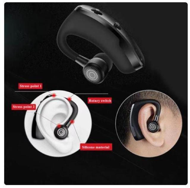V9PRO Bluetooth ワイヤレスヘッドセット 片耳 イヤホン スポーツ ノイズキャンセリング ハンズフリ LED 110 < 家電/AV V9PRO Bluetooth ワイヤレスヘッドセット 片耳 イヤホン スポーツ ノイズキャンセリング ハンズフリ LED 110 < 家電/AVの