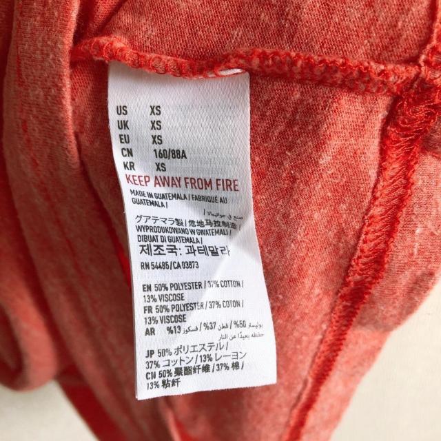 ◆American Eagle/アメリカンイーグル◆定番ロゴTシャツ★メンズXS*サーモンピンク*サーファー♪ < ブランド ◆American Eagle/アメリカンイーグル◆定番ロゴTシャツ★メンズXS*サーモンピンク*サーファー♪ < ブランドの