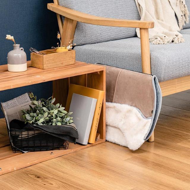 Life on Products 折りたたみフットパネルヒーター LCAWA002-AG アッシュグレー < 家電/AV Life on Products 折りたたみフットパネルヒーター LCAWA002-AG アッシュグレー < 家電/AVの