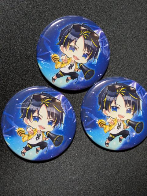 スペフェス/ハッチャン/缶バッジSD3点セット/天の川/アルジャン/モバペイ < タレントグッズ  スペフェス/ハッチャン/缶バッジSD3点セット/天の川/アルジャン/モバペイ  < タレントグッズの