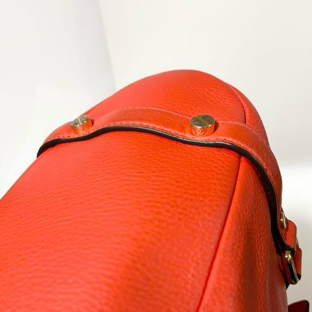 美品 Michael Kors マイケルコース ハンドバッグ オレンジ レッド < ブランド 美品 Michael Kors マイケルコース ハンドバッグ オレンジ レッド < ブランドの