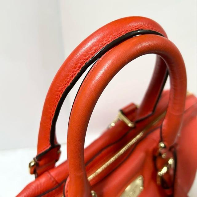 美品 Michael Kors マイケルコース ハンドバッグ オレンジ レッド < ブランド 美品 Michael Kors マイケルコース ハンドバッグ オレンジ レッド < ブランドの