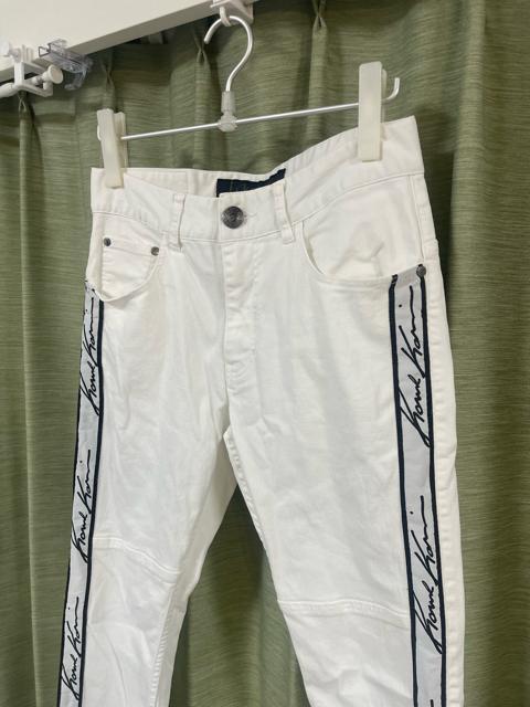 Karl Kani カールカナイ スキニーパンツ ゴルフパンツ白 サイズ32 L ストレッチ パンツ ジーンズ ホワイト 白 < ブランド Karl Kani カールカナイ スキニーパンツ ゴルフパンツ白 サイズ32 L ストレッチ パンツ ジーンズ ホワイト 白 < ブランドの