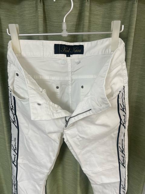 Karl Kani カールカナイ スキニーパンツ ゴルフパンツ白 サイズ32 L ストレッチ パンツ ジーンズ ホワイト 白 < ブランド Karl Kani カールカナイ スキニーパンツ ゴルフパンツ白 サイズ32 L ストレッチ パンツ ジーンズ ホワイト 白 < ブランドの