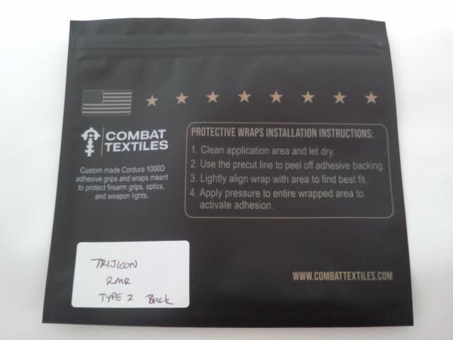 エアガン COMBAT TEXTILES 保護ラップ RMR Type2 Bottuns Cut Black < おもちゃ エアガン COMBAT TEXTILES 保護ラップ RMR Type2 Bottuns Cut Black < おもちゃの