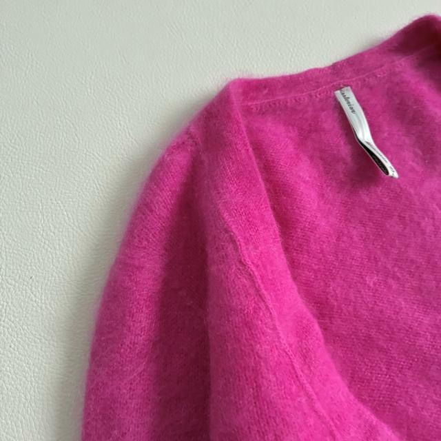 ◆日本製◆カシミヤ100%◆ふわふわシャギーニットカーディガン◆ピンク◆フリー < 女性ファッション ◆日本製◆カシミヤ100%◆ふわふわシャギーニットカーディガン◆ピンク◆フリー < 女性ファッションの