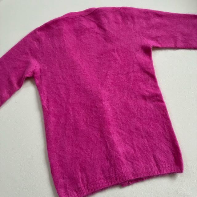 ◆日本製◆カシミヤ100%◆ふわふわシャギーニットカーディガン◆ピンク◆フリー < 女性ファッション ◆日本製◆カシミヤ100%◆ふわふわシャギーニットカーディガン◆ピンク◆フリー < 女性ファッションの