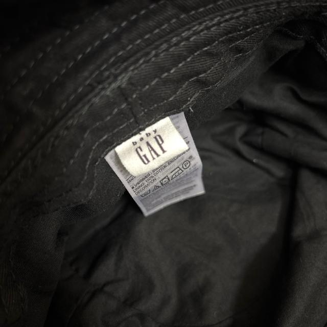 即決 baby GAP バケットハット 帽子 ブラック < キッズ/ベビー 即決 baby GAP バケットハット 帽子 ブラック < キッズ/ベビーの