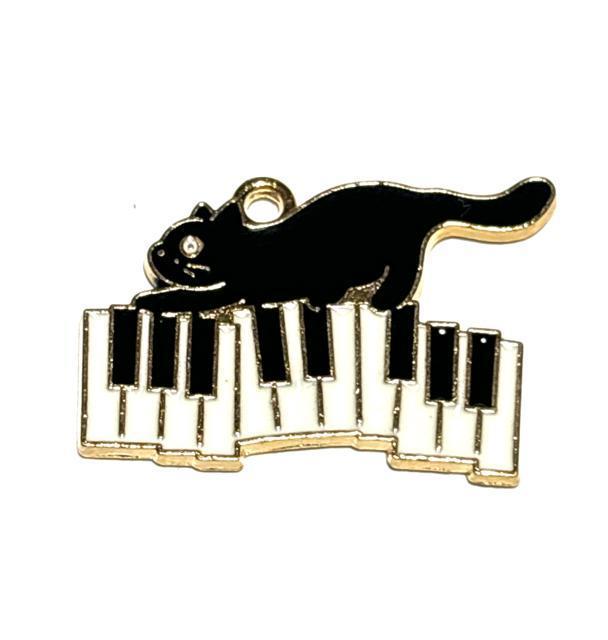 848 ピアノと猫ちゃん 1個 ねこネコ 金属チャーム アクセサリーパーツ < ペット/手芸/園芸 848 ピアノと猫ちゃん 1個 ねこネコ 金属チャーム アクセサリーパーツ < ペット/手芸/園芸の