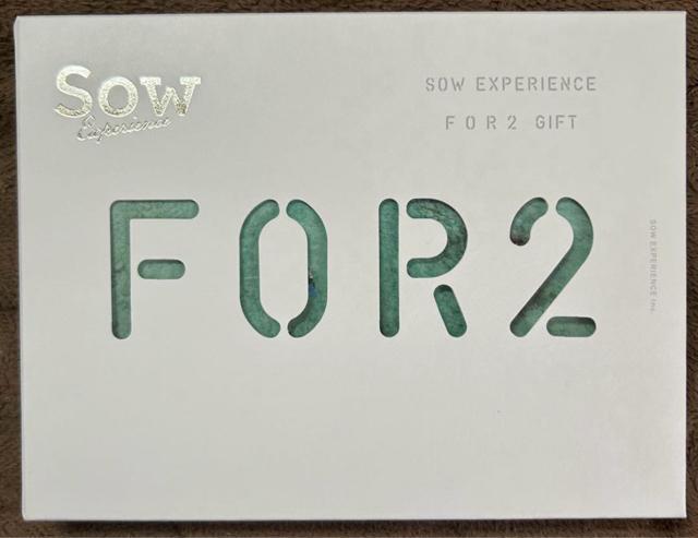 【未使用】体験ギフト SOW EXPERIENCE FOR2ギフト (RED) < チケット/金券 【未使用】体験ギフト SOW EXPERIENCE FOR2ギフト (RED) < チケット/金券の