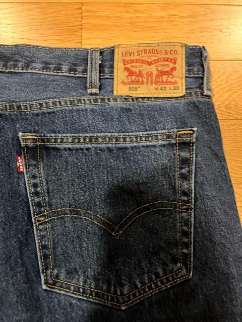 LEVI’S リーバイス 505ストレートデニム 大きいsizeW42 used < ブランド LEVI’S リーバイス 505ストレートデニム 大きいsizeW42 used < ブランドの
