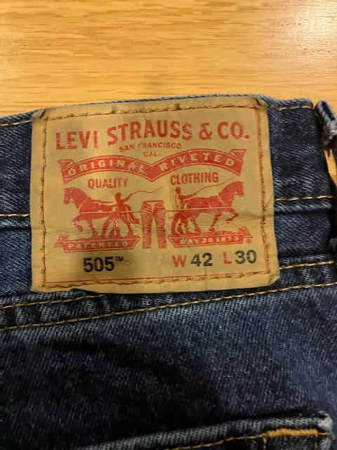 LEVI’S リーバイス 505ストレートデニム 大きいsizeW42 used < ブランド LEVI’S リーバイス 505ストレートデニム 大きいsizeW42 used < ブランドの