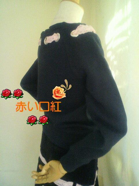 150p〜*ラメプリントトレーナーブラック < キッズ/ベビー  150p〜*ラメプリントトレーナーブラック < キッズ/ベビーの