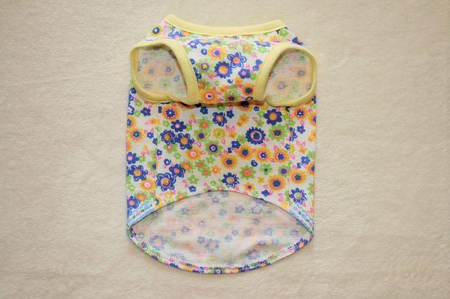 花柄プリントノースリーブTシャツ胴35cm < ペット/手芸/園芸  花柄プリントノースリーブTシャツ胴35cm < ペット/手芸/園芸の