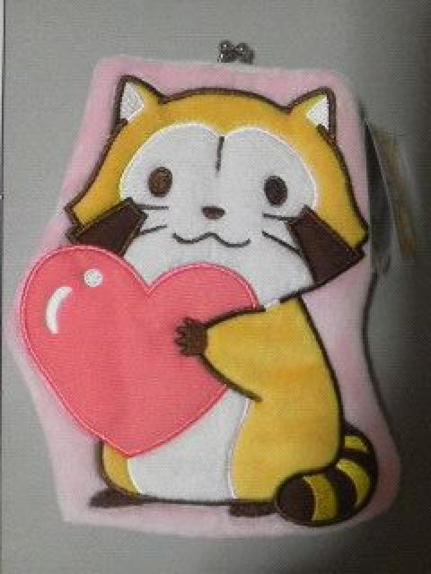 新品〓ラスカル★いろんなポーズがまぐち☆カラフルハート♪ストラップ付 < アニメ/コミック/キャラクター  新品〓ラスカル★いろんなポーズがまぐち☆カラフルハート♪ストラップ付  < アニメ/コミック/キャラクターの