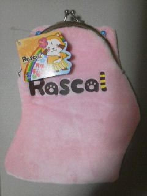 新品〓ラスカル★いろんなポーズがまぐち☆カラフルハート♪ストラップ付 < アニメ/コミック/キャラクター  新品〓ラスカル★いろんなポーズがまぐち☆カラフルハート♪ストラップ付 < アニメ/コミック/キャラクターの