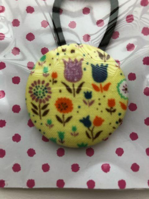 ハンドメイド ヘアゴム 特大 くるみボタン コットン お花 女の子 < 女性ファッション  ハンドメイド ヘアゴム 特大 くるみボタン コットン お花 女の子 < 女性ファッションの
