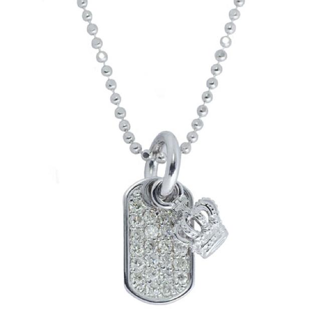 新品◆JUSTIN DAVIS◆DIAMOND DOG TAG NECKLACE◆40cm◆10万 < ブランド  新品◆JUSTIN DAVIS◆DIAMOND DOG TAG NECKLACE◆40cm◆10万  < ブランドの