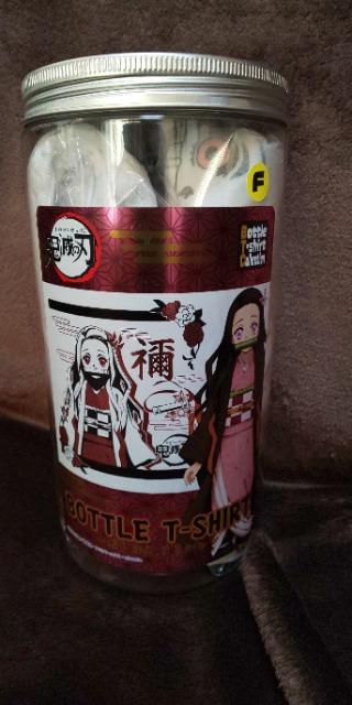 【鬼滅の刃】☆ボトルTシャツ☆竈門禰豆子☆白☆ < アニメ/コミック/キャラクター 【鬼滅の刃】☆ボトルTシャツ☆竈門禰豆子☆白☆ < アニメ/コミック/キャラクターの