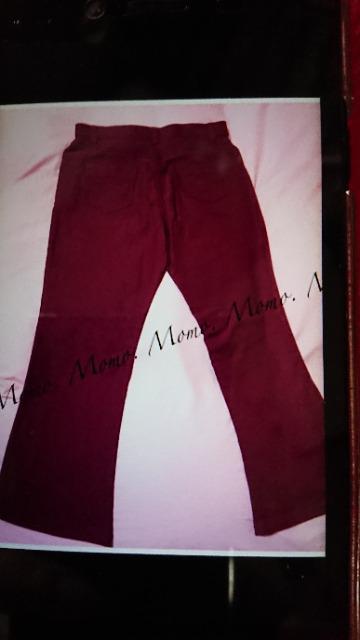 新品 大きいサイズLL ワイン色 ストレッチ有り ブーツカット風パンツ < 女性ファッション 新品 大きいサイズLL ワイン色 ストレッチ有り ブーツカット風パンツ < 女性ファッションの