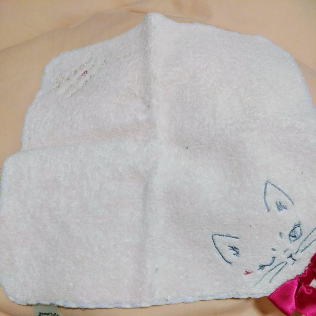 薄いピンク ミニサイズ タオルハンカチ < 女性ファッション  薄いピンク ミニサイズ タオルハンカチ < 女性ファッションの