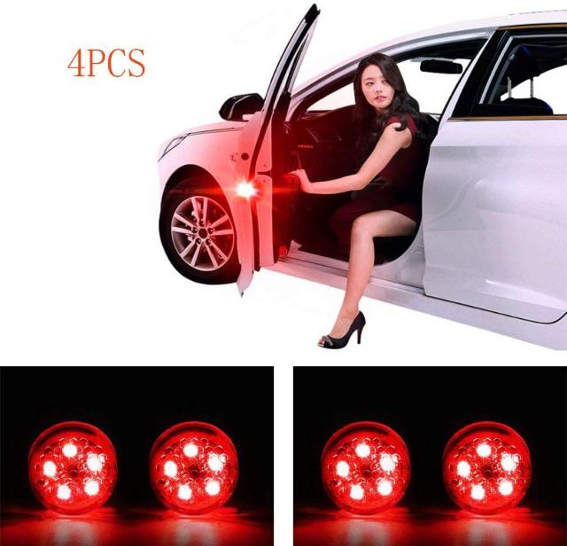 車ドア 警告灯 LED ドアランプ (赤) 4個セット < 自動車/バイク 車ドア 警告灯 LED ドアランプ (赤) 4個セット < 自動車/バイク