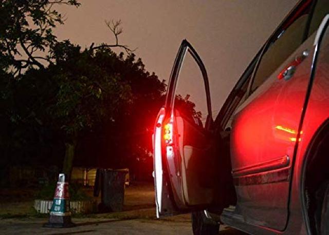 車ドア 警告灯 LED ドアランプ (赤) 4個セット < 自動車/バイク 車ドア 警告灯 LED ドアランプ (赤) 4個セット < 自動車/バイク