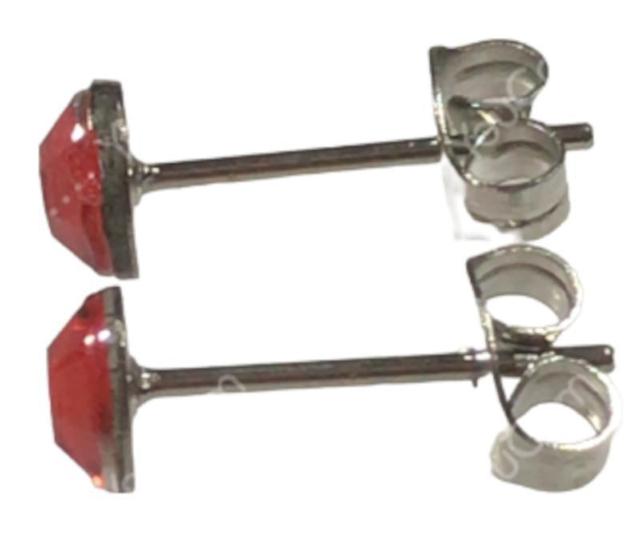 2個1セット ラインストーン スタッドピアス レッド 両耳用 ステンレス アクリル製 シンプル つけっぱなしOK 安い < 女性アクセサリー/時計  2個1セット ラインストーン スタッドピアス レッド 両耳用 ステンレス アクリル製 シンプル つけっぱなしOK 安い < 女性アクセサリー/時計の