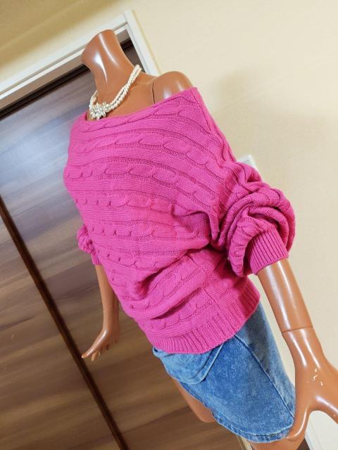 美品★S〜L★パッションピンク★オフショルドルマンチュニック★ < 女性ファッション  美品★S〜L★パッションピンク★オフショルドルマンチュニック★ < 女性ファッションの
