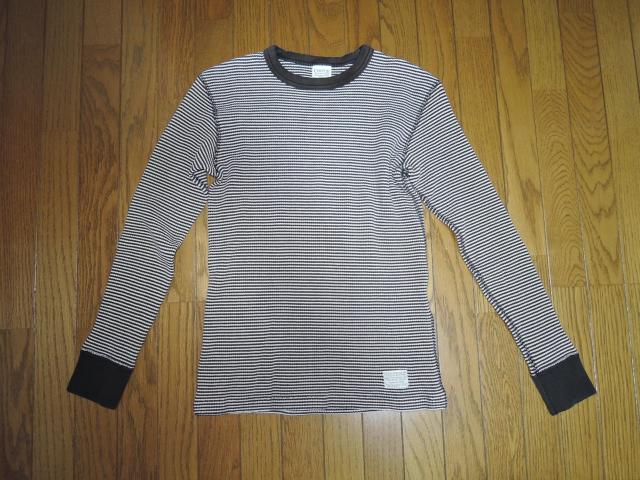 COOTIE PRODUCTIONS クーティー ワッフル ロンTシャツ S サーマル カットソー 長袖Tシャツ < ブランド  COOTIE PRODUCTIONS クーティー ワッフル ロンTシャツ S サーマル カットソー 長袖Tシャツ  < ブランドの