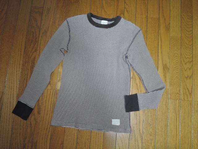 COOTIE PRODUCTIONS クーティー ワッフル ロンTシャツ S サーマル カットソー 長袖Tシャツ < ブランド  COOTIE PRODUCTIONS クーティー ワッフル ロンTシャツ S サーマル カットソー 長袖Tシャツ < ブランドの