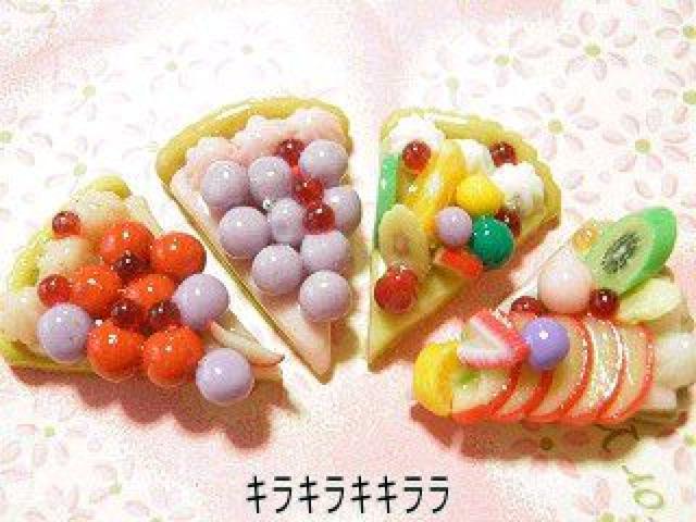 《New》デコ*ケーキ<樹脂粘土>★フルーツタルトT【4個セット】 < 香水/コスメ/ネイル  《New》デコ*ケーキ<樹脂粘土>★フルーツタルトT【4個セット】  < 香水/コスメ/ネイルの
