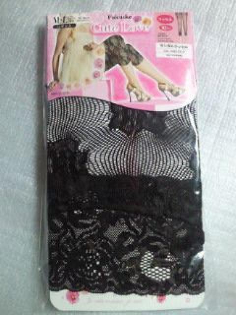 福助 フクスケ Cute Love ランダムラッセル レギンス ラッセル 10分丈 ブラック < 女性ファッション  福助 フクスケ Cute Love ランダムラッセル レギンス ラッセル 10分丈 ブラック  < 女性ファッションの