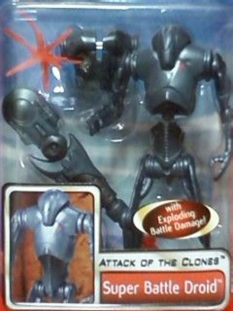 ☆スターウォーズ☆スーパーバトルドロイド☆Hasbro☆TOMY☆2002☆STAR WARS☆ < アニメ/コミック/キャラクター  ☆スターウォーズ☆スーパーバトルドロイド☆Hasbro☆TOMY☆2002☆STAR WARS☆ < アニメ/コミック/キャラクターの
