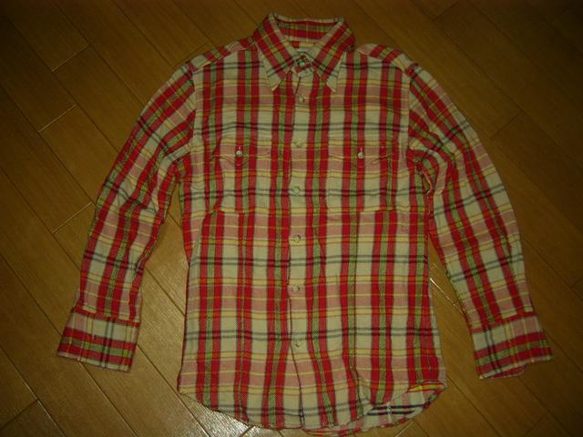 TMTチェックネルシャツM赤系ダメージ加工 < ブランド  TMTチェックネルシャツM赤系ダメージ加工  < ブランドの