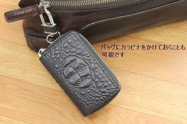 スマートキーケース 本革 クロコデザイン キーレス < 男性ファッション  スマートキーケース 本革 クロコデザイン キーレス < 男性ファッションの