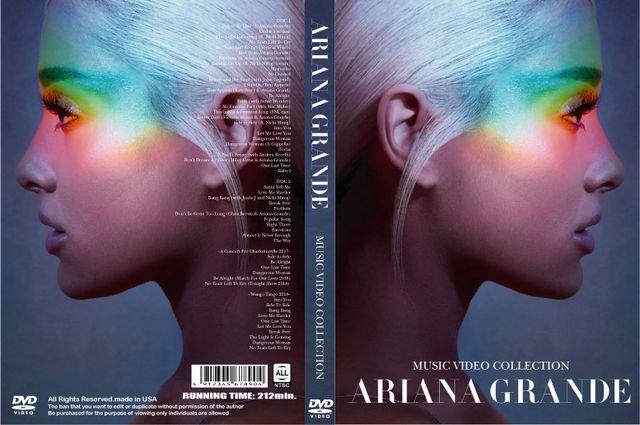 2018Ariana Grande vW&C 2DVD MV AAiOf   CD/DVD/rfI 