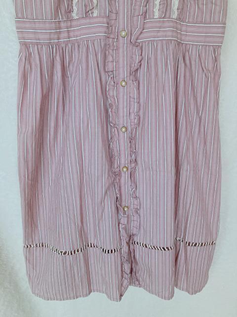 axes femme 前あき パールボタン レース襟 半袖 ワンピース M はおり N2m < ブランド  axes femme 前あき パールボタン レース襟 半袖 ワンピース M はおり N2m < ブランドの