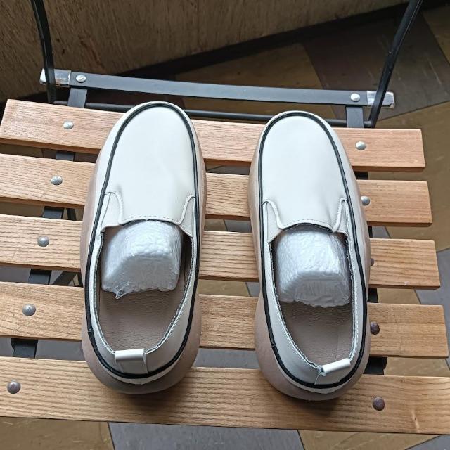 新品 24.5cm レディース 婦人 ホワイト シューズ 靴 ローカット < 女性ファッション  新品 24.5cm レディース 婦人 ホワイト シューズ 靴 ローカット < 女性ファッションの